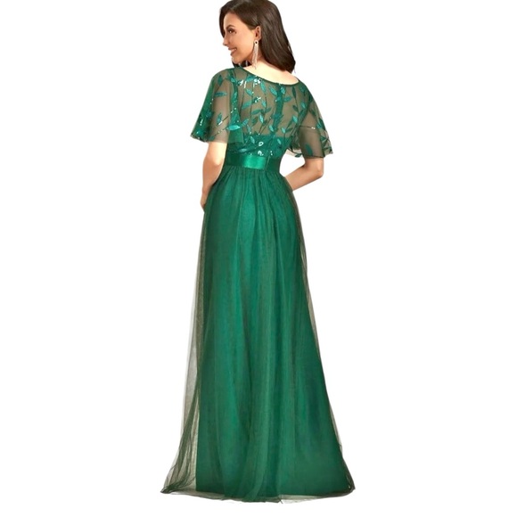 NEW Ever Pretty Evening Dress XL? Sequins Fairy Whimsycore Christmas Party - Picture 4 of 16